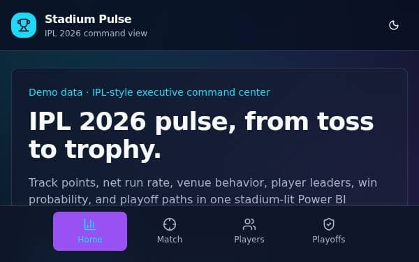 Screenshot of Stadium Pulse