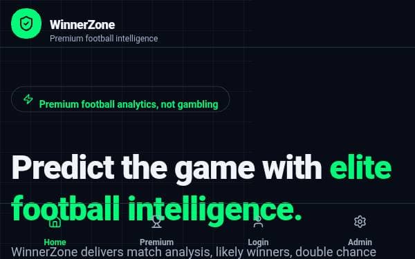 Screenshot of WinnerZone Premium