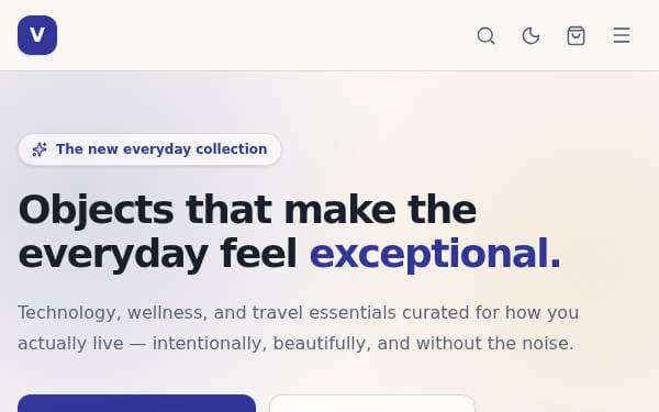 Screenshot of Premium E-Commerce Store