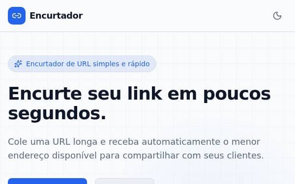 Screenshot of Encurta