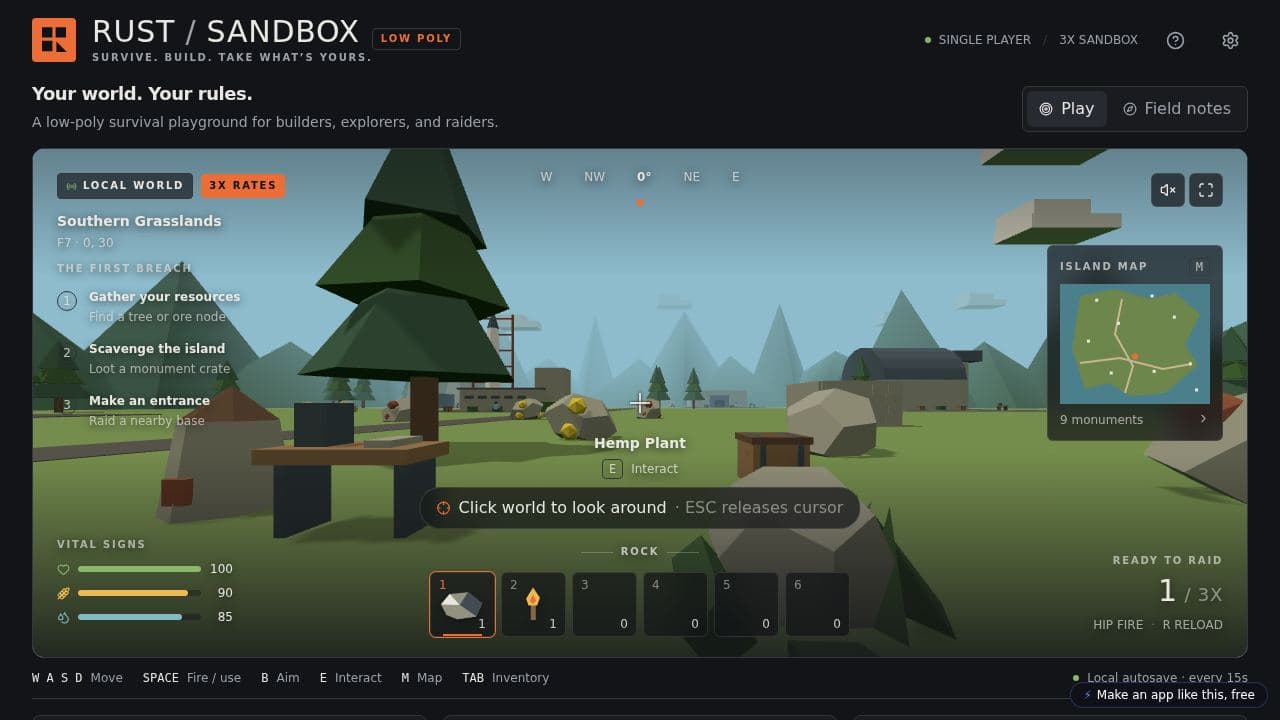 Screenshot of Wasteland Survival