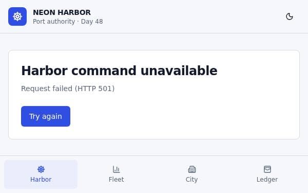Screenshot of Neon Harbor Tycoon