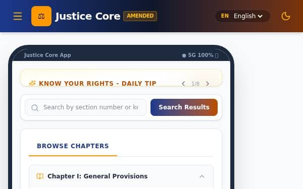 Screenshot of Justice Core