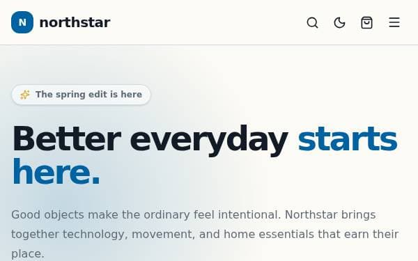 Screenshot of Premium E-Commerce Store