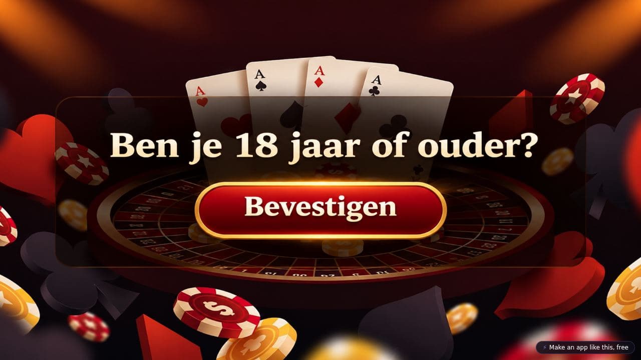 Screenshot of Leeftijd bevestigen
