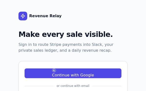 Screenshot of Stripe Sales Automation