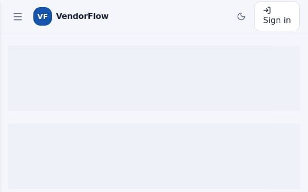 Screenshot of VendorFlow Location Intelligence