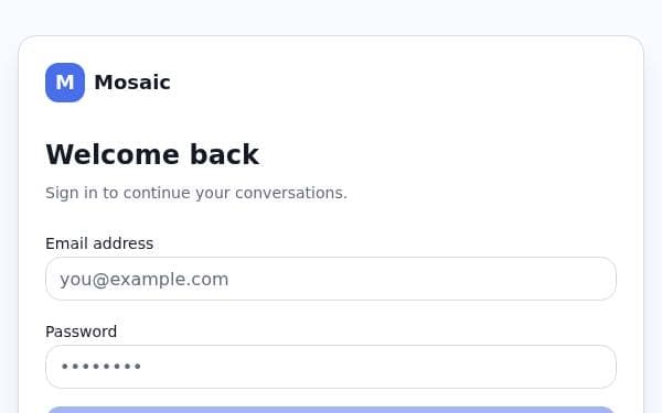 Screenshot of SocialSphere Connect