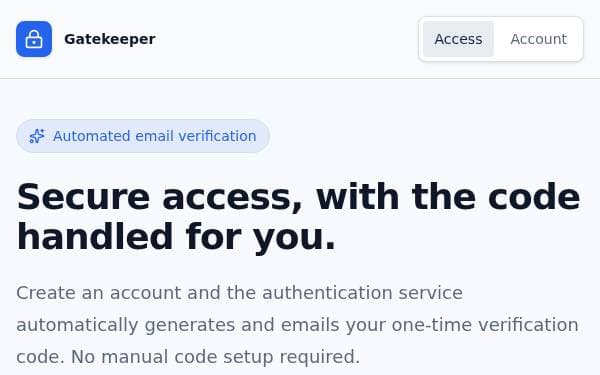 Screenshot of Automatic OTP Login
