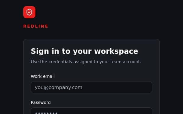 Screenshot of Secure Admin Dashboard