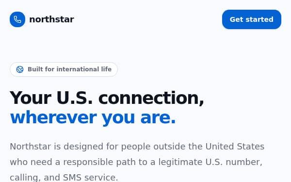Screenshot of Global U.S. Calling