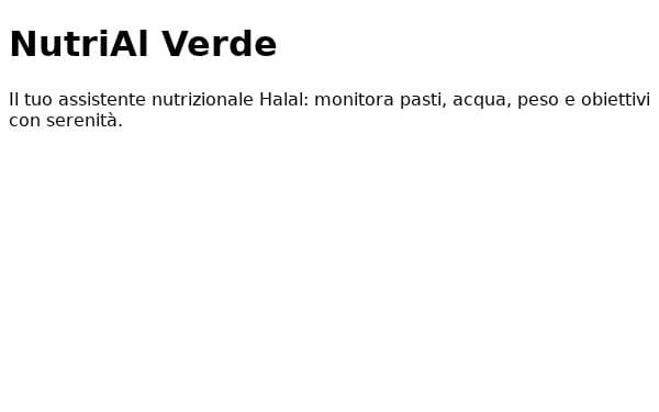 Screenshot of NutriAl Verde