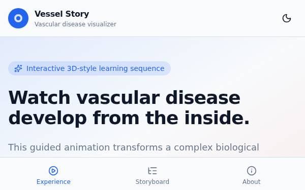 Screenshot of Vessel Story