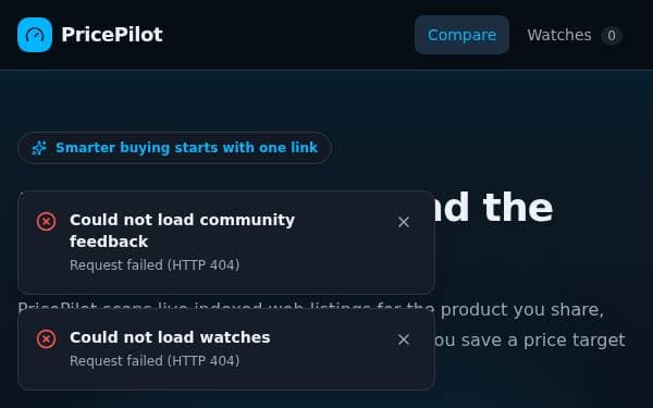 Screenshot of Smart Price Tracker