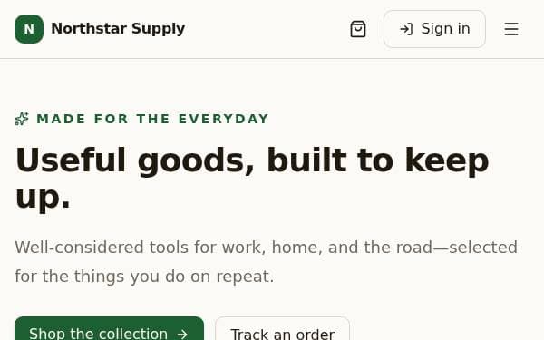 Screenshot of Complete Online Store