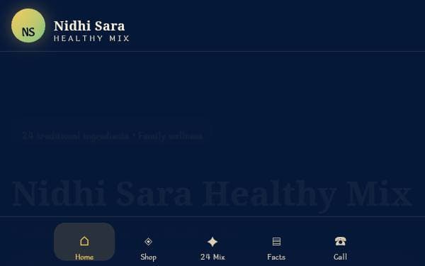 Screenshot of Nidhi Sara Mix