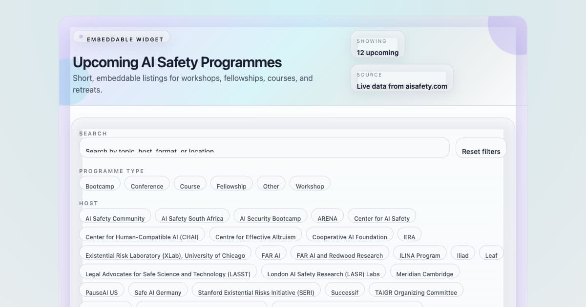 Screenshot of Programme Pulse