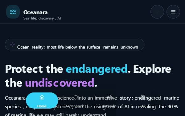 Screenshot of Oceanara Atlas