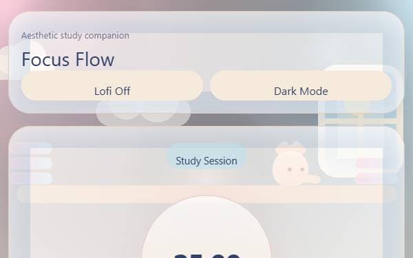 Screenshot of Focus Flow