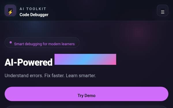 Screenshot of Neon Debug Forge