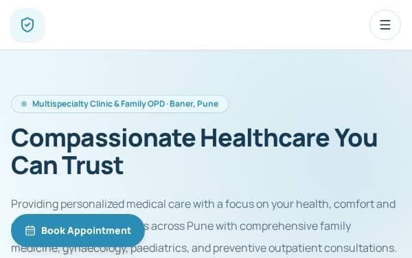 Screenshot of Trusted Clinic Care