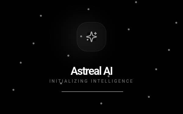 Screenshot of Astreal AI