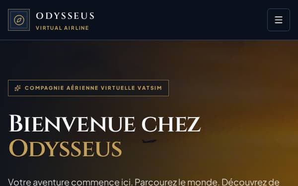 Screenshot of Odysseus Virtual Airways