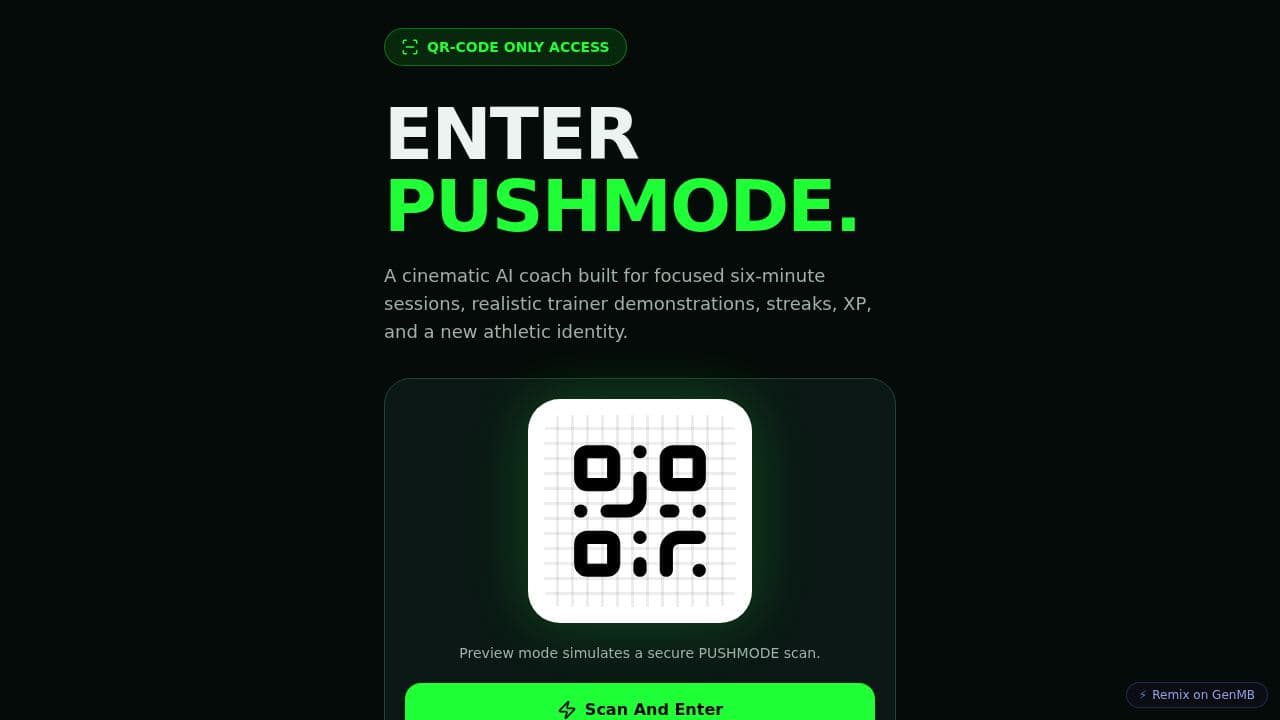 Screenshot of PUSHMODE Elite