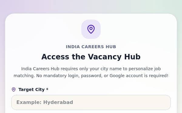 Screenshot of CareerPulse India-2026