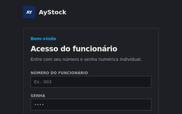 Screenshot of Gestão Comercial SaaS