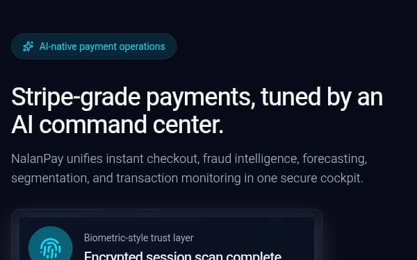 Screenshot of NalanPay Command