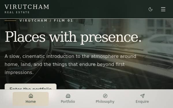 Screenshot of Virutcham Film Estate