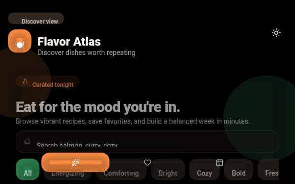 Screenshot of Flavor Atlas