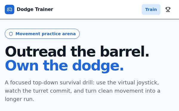 Screenshot of Dodge Trainer