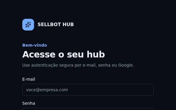 Screenshot of Sellbot Hub