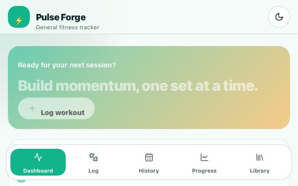 Screenshot of Pulse Forge