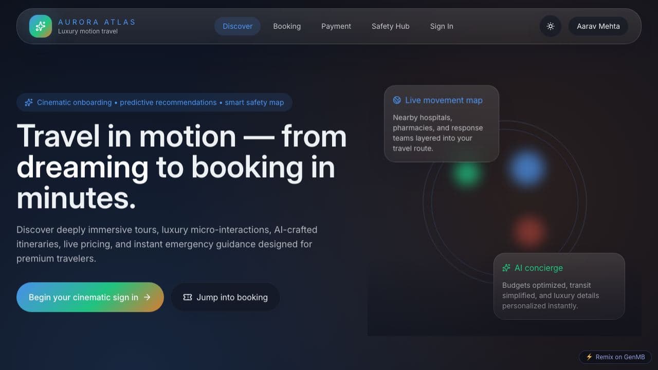 Screenshot of Aurora Atlas
