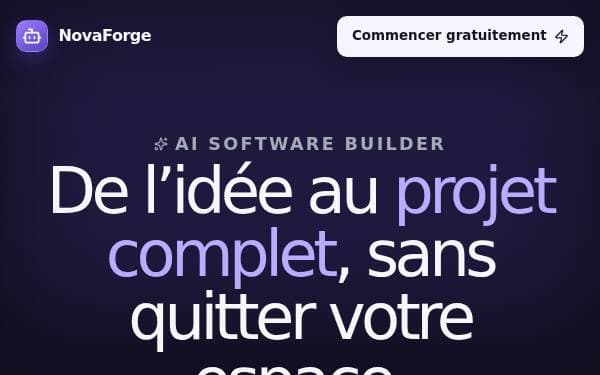 Screenshot of AI Project Builder
