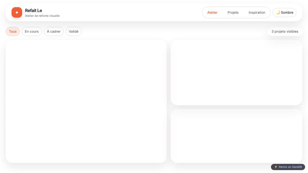 Screenshot of Refait Le