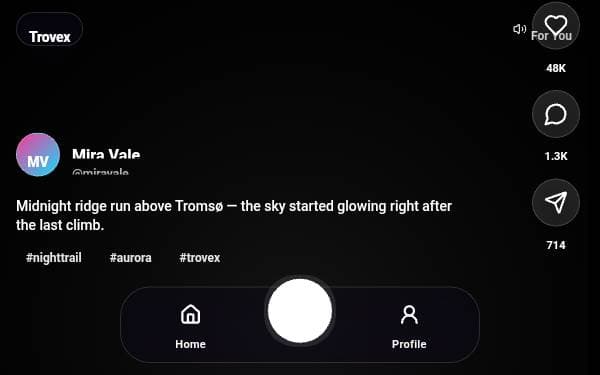 Screenshot of Trovex Pulse