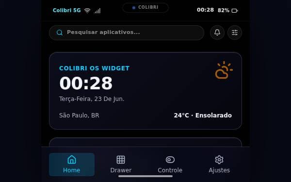 Screenshot of Colibri Launcher