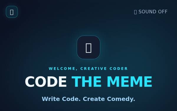 Screenshot of Code The Meme