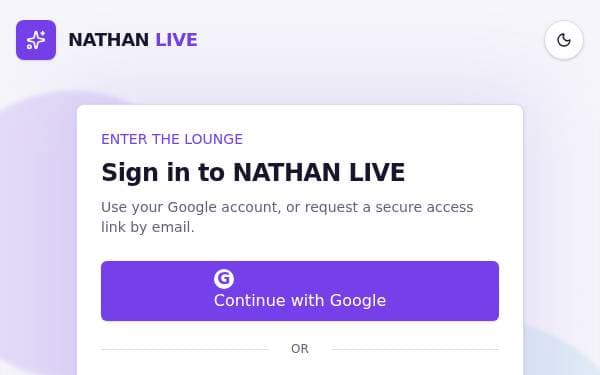 Screenshot of Nathan Live