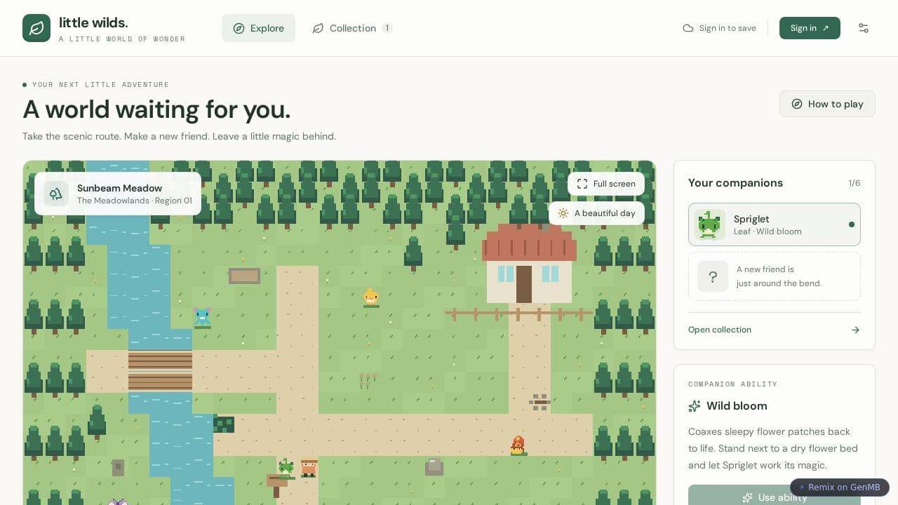 Screenshot of Creature Sandbox