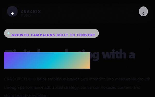 Screenshot of Crackix Studio