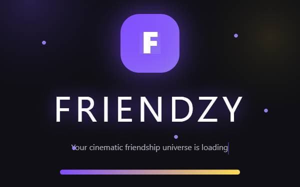 Screenshot of FRIENDZY Dark