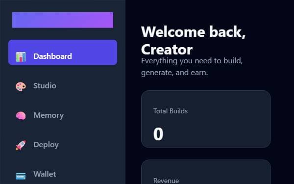 Screenshot of Bravant'e AI Creator