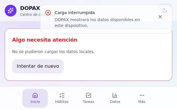 Screenshot of DOPAX