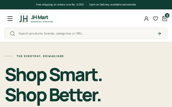 Screenshot of JH Mart Premium Shopping