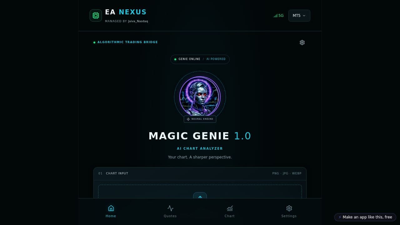 Screenshot of EA NEXUS — Magic Genie